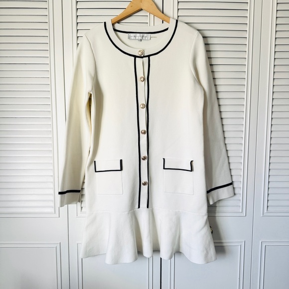 Endless Rose Dresses & Skirts - Endless Rose White Dress with Black Accents